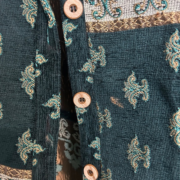 Sag Harbor Women’s XXL Plus Size 18 Colorful Blue Jacket - Picture 3 of 6